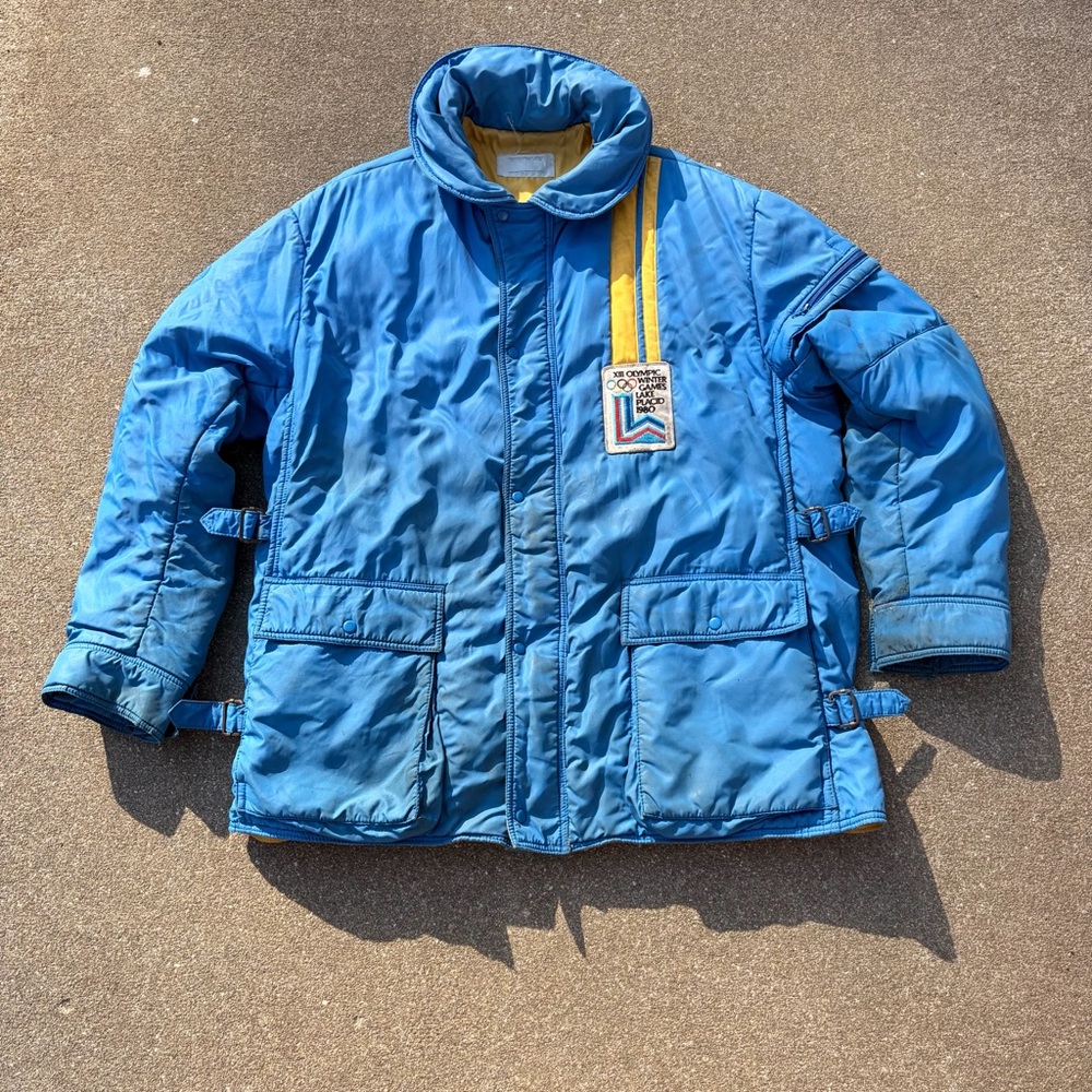 Vintage 1980s Olympic Jacket Sz XL 27x32